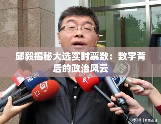 邱毅揭秘大选实时票数:数字背后的政治风云