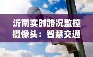 沂南实时路况监控摄像头:智慧交通的守护者