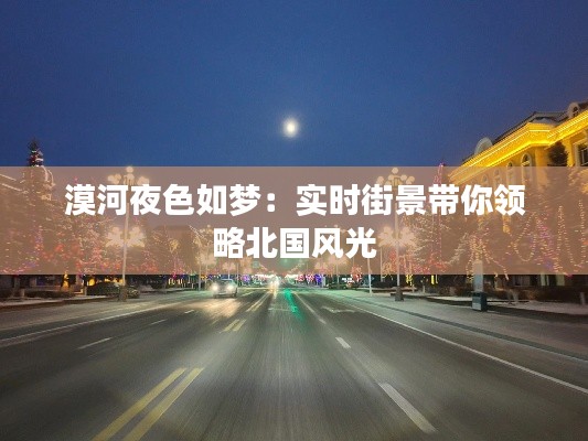 漠河夜色如梦:实时街景带你领略北国风光