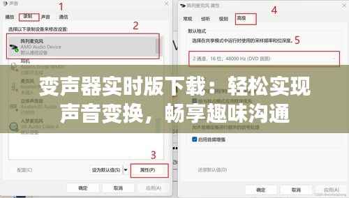 变声器实时版下载:轻松实现声音变换,畅享趣味沟通