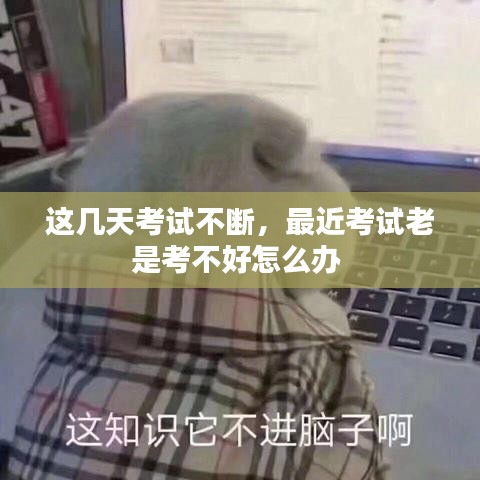 这几天考试不断,最近考试老是考不好怎么办