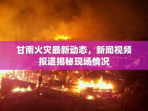 甘南火灾最新动态,新闻视频报道揭秘现场情况