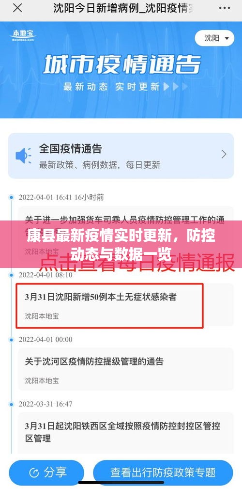 康县最新疫情实时更新,防控动态与数据一览