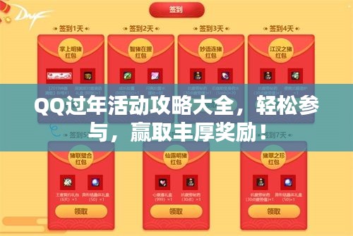 QQ过年活动攻略大全,轻松参与,赢取丰厚奖励!